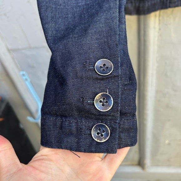 Anthropologie Pilcro Denim Blazer, Small - Picture 6 of 12